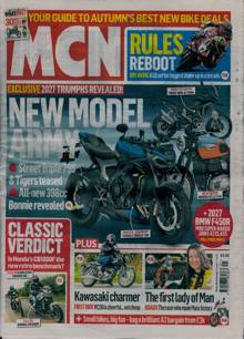 Motorcycle News Magazine 07/10/2026 Order Online