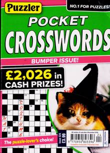 Puzzler Pocket Crosswords Magazine NO 524 Order Online