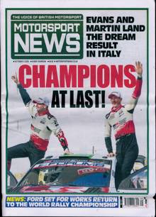 Motorsport News Magazine Issue 08/10/2026