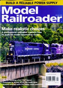 Model Railroader Magazine Issue OCT 26
