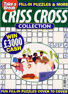 Take a Break Crisscross Collection Magazine Issue NO 12