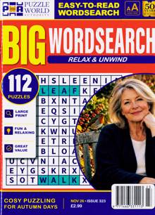 Big Wordsearch Magazine Issue NO 323