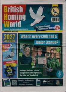 British Homing World Magazine Issue NO 7860