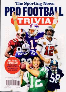 Street and Smiths Pro Fball Magazine Issue NFL TRIVIA 