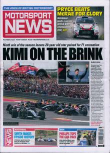 Motorsport News Magazine 29/10/2026 Order Online