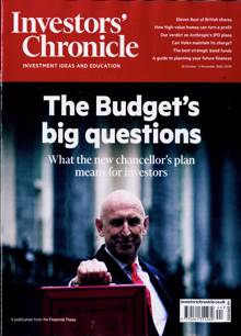 Investors Chronicle Magazine Issue 30/10/2026