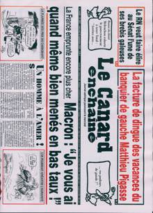 LE CANARD ENCHAINE Magazine Issue NO 5523 