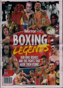 British Boxing Legends Magazine ONE SHOT Order Online