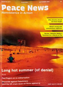 Peace News Magazine SEP 26 Order Online