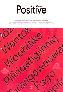 Positive News Magazine Issue  