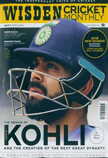 Wisden Cricket Monthly Magazine Issue MAR 18