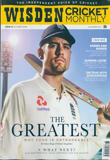 Wisden Cricket Monthly Magazine Issue OCT 18