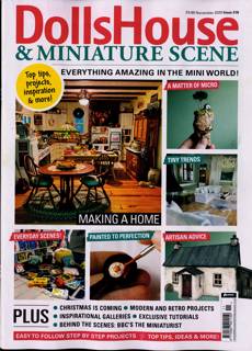 dolls house and miniature scene