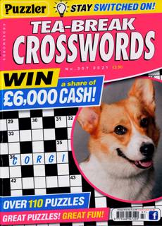 Puzzler Tea Break Crosswords Magazine Subscription | Buy at Newsstand
