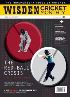Wisden Cricket Monthly Magazine Issue AUG 21