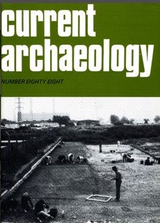 Current Archaeology Magazine Issue  