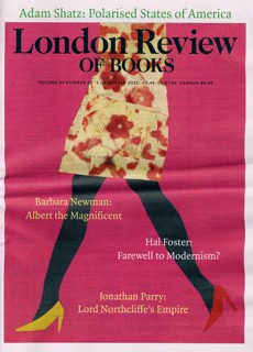london review of books subscription cost London Review Of Books Magazine Issue VOL44/23