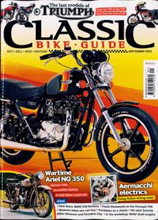 Classic Bike Guide Magazine Issue  