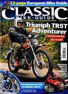 Classic Bike Guide Magazine Issue  