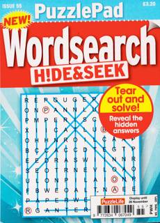 Puzzlelife Ppad Wordsearch H&S Magazine Issue NO 55