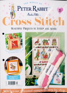 Peter Rabbit Cross Stitch Magazine Issue PART35