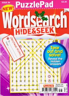Puzzlelife Ppad Wordsearch H&S Magazine Issue NO 56