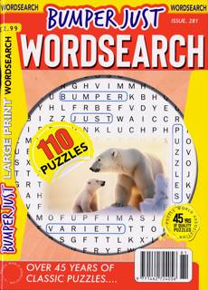 Bumper Just Wordsearch Magazine Issue NO 281