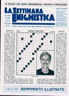La Settimana Enigmistica Magazine Issue NO 4834