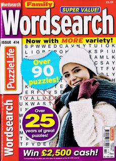 Family Wordsearch Magazine Issue NO 414