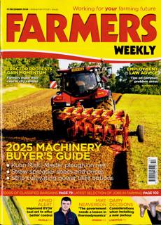Farmers Weekly Magazine Issue 13/12/2024