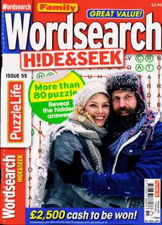Family Wordsearch Hide Seek Magazine Issue NO 55