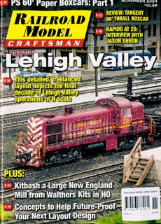 Railroad Model Craftsman Magazine Issue NOV 24