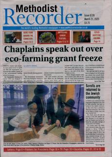 Methodist Recorder Magazine Issue 21/03/2025