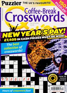 Puzzler Q Coffee Break Crossw Magazine Issue NO 152