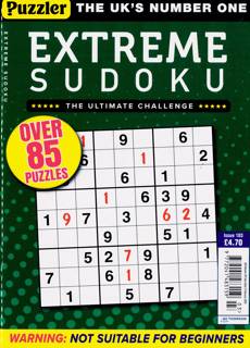 Extreme Sudoku Magazine Issue NO 103