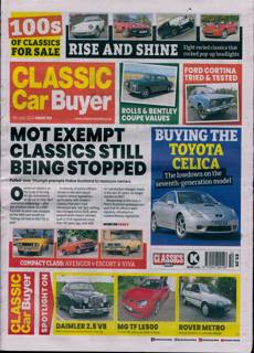 Classic Car Buyer Magazine Issue 11/12/2024