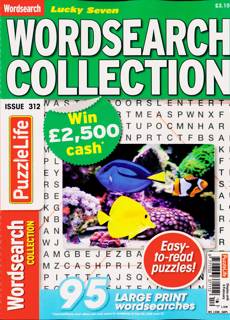 Lucky Seven Wordsearch Magazine Issue NO 312