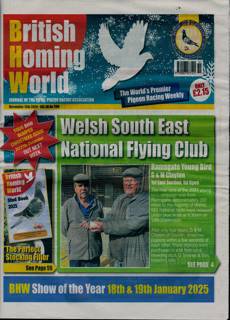 British Homing World Magazine Issue NO 7764