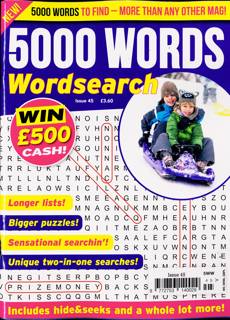 5000 Words Magazine Issue NO 45