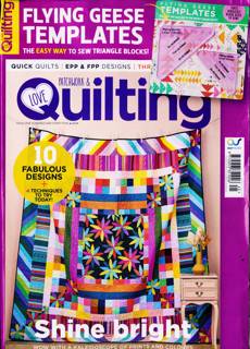 Love Patchwork Quilting Magazine Issue NO 145