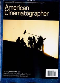 American Cinematographer Magazine Issue NOV 24