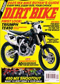 Dirt Bike Mthly Magazine Issue DEC 24