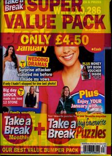 Take A Break Super Value Pack Magazine Issue PACK 63