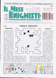 Il Mese Enigmistico Magazine Issue NO247