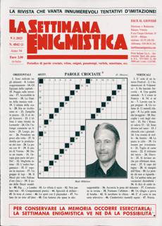 La Settimana Enigmistica Magazine Issue NO 4842