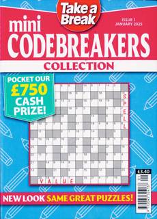 Tab Mini Codebreakers Coll Magazine Issue NO 1