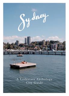 Lodestars Anthology - City Guide Magazine Issue Sydney CG