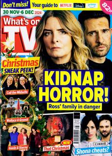Whats On Tv England Magazine Issue 30/11/2024