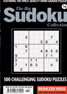 Big Sudoku Collection Magazine Issue NO 76