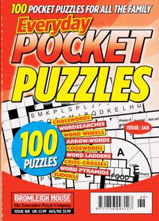 Everyday Pocket Puzzle Magazine Issue NO 168